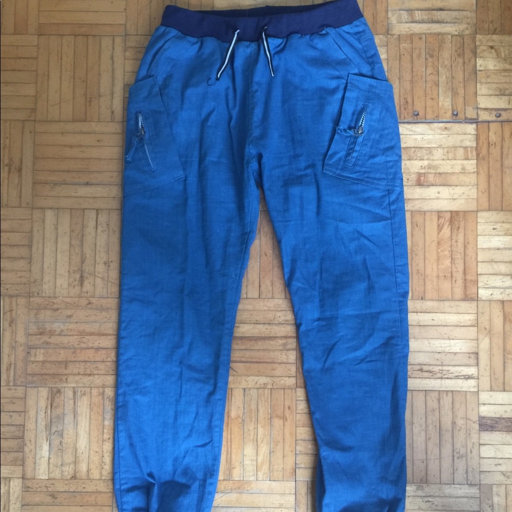 Blue pant